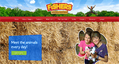 Desktop Screenshot of fishersfarmpark.co.uk