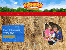 Tablet Screenshot of fishersfarmpark.co.uk